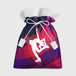 Мешок для подарков Фигурное катание, цвет: 3D-принт