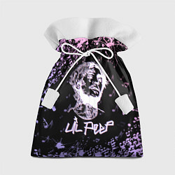Мешок для подарков LIL PEEP, цвет: 3D-принт