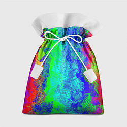 Мешок для подарков Красочная текстура, цвет: 3D-принт