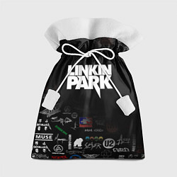 Мешок для подарков LINKIN PARK, цвет: 3D-принт
