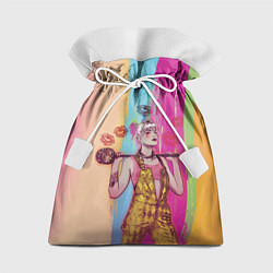 Мешок для подарков Харли Квин, цвет: 3D-принт