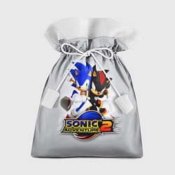 Мешок для подарков SONIC & SHADOW, цвет: 3D-принт