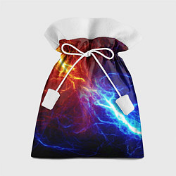 Мешок для подарков ОГОНЬ ГЛИТЧ, цвет: 3D-принт