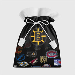Мешок для подарков NHL Boston Bruins Z, цвет: 3D-принт