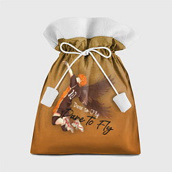 Мешок для подарков Dare to Fly Haikyu!!, цвет: 3D-принт