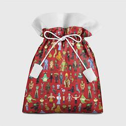 Мешок для подарков Мир Рика и Морти, цвет: 3D-принт
