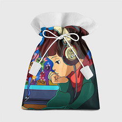 Мешок для подарков ЮТУБ, цвет: 3D-принт