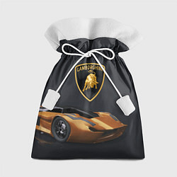 Мешок для подарков Lamborghini- motorsport, цвет: 3D-принт