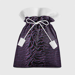 Мешок для подарков Joy Division Glitch, цвет: 3D-принт