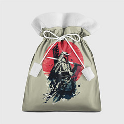Мешок для подарков Samurai man, цвет: 3D-принт