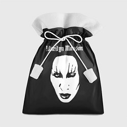Мешок для подарков Marilyn Manson, цвет: 3D-принт