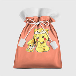 Подарочный мешок Pikachu Pika Pika
