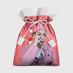 Мешок для подарков BTS Ким Тэ Хён, цвет: 3D-принт