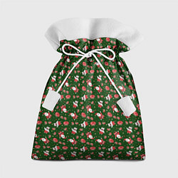 Мешок для подарков Рождественский фон, цвет: 3D-принт