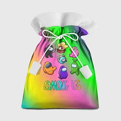 Мешок для подарков AMONG US, цвет: 3D-принт