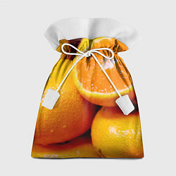 Мешок для подарков Мандарины, цвет: 3D-принт