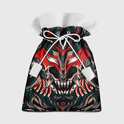 Мешок для подарков Черный самурай, цвет: 3D-принт