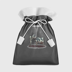 Мешок для подарков Прощай, корова, цвет: 3D-принт