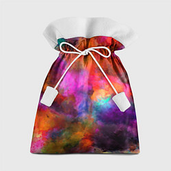Мешок для подарков Взрыв красок тай дай, цвет: 3D-принт