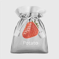 Мешок для подарков Strawberry potatoes, цвет: 3D-принт