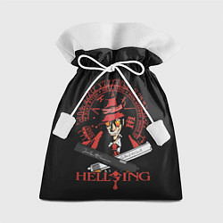 Мешок для подарков Hellsing, цвет: 3D-принт