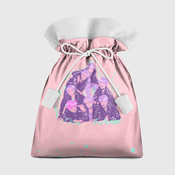 Мешок для подарков BTS Band, цвет: 3D-принт