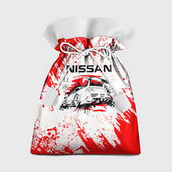Мешок для подарков Nissan, цвет: 3D-принт