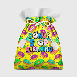Мешок для подарков DONUTS, цвет: 3D-принт
