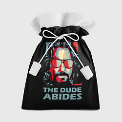 Мешок для подарков The Dude Abides Лебовски, цвет: 3D-принт