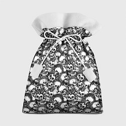 Мешок для подарков Черепа с Ирокезами, цвет: 3D-принт