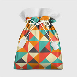 Мешок для подарков Треугольники, цвет: 3D-принт