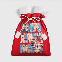 Мешок для подарков Tokyo Revengers Токийские мстители Poster Z, цвет: 3D-принт