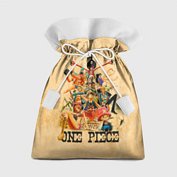 Мешок для подарков One Piece пираты Соломенной Шляпы, цвет: 3D-принт