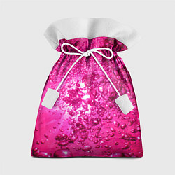 Мешок для подарков Розовые Пузырьки, цвет: 3D-принт