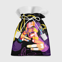 Мешок для подарков Drake, цвет: 3D-принт