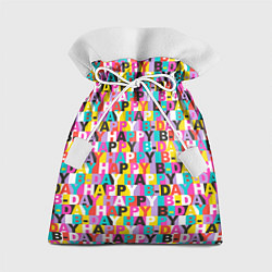 Мешок для подарков Happy Birthday, цвет: 3D-принт