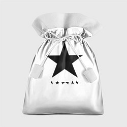 Мешок для подарков Blackstar - David Bowie, цвет: 3D-принт
