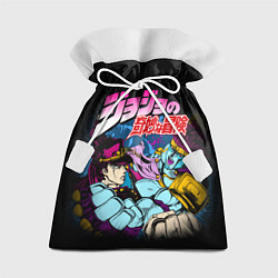 Мешок для подарков Джотаро Star Platinum, JoJos Bizarre Adventure, цвет: 3D-принт