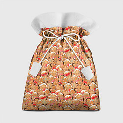 Мешок для подарков Праздничное Печенье, цвет: 3D-принт