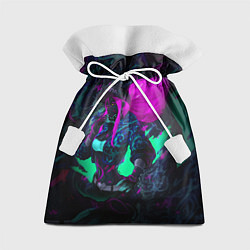 Мешок для подарков KDA AKALI NEON АКАЛИ НЕОН LEAGUE OF LEGENDS, цвет: 3D-принт