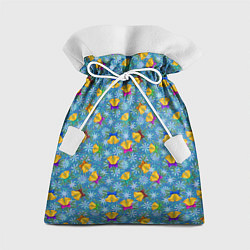 Мешок для подарков Праздничные Колокольчики, цвет: 3D-принт