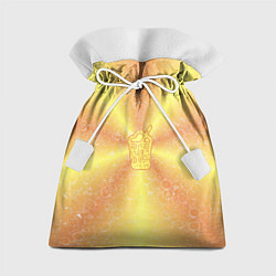 Мешок для подарков Коктейль на фоне АПВ 10 2 6 14, цвет: 3D-принт
