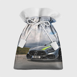 Мешок для подарков Mercedes V8 Biturbo Racing Team AMG, цвет: 3D-принт