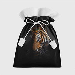 Мешок для подарков Год тигра Голова, цвет: 3D-принт