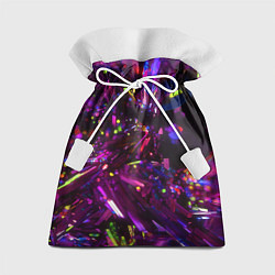 Мешок для подарков Фиолетовый бриллиант, цвет: 3D-принт