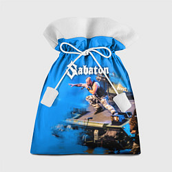 Мешок для подарков Йоаким Броден на танке Sabaton, цвет: 3D-принт