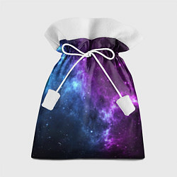 Мешок для подарков NEON GALAXY НЕОНОВЫЙ КОСМОС, цвет: 3D-принт