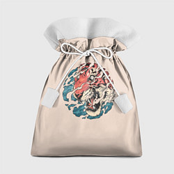 Мешок для подарков Тора Японский тигр, цвет: 3D-принт