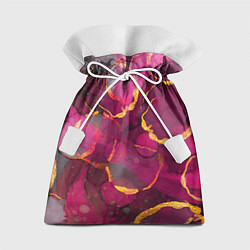 Мешок для подарков Малиновое вино, цвет: 3D-принт