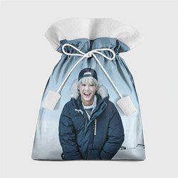 Мешок для подарков MIN YOONGI BTS WINTER, цвет: 3D-принт